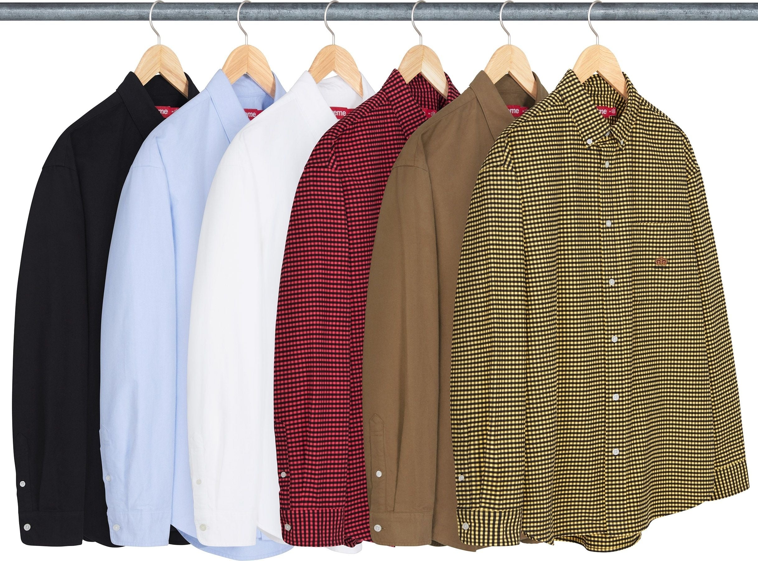 Loose Fit Flannel Oxford Shirt